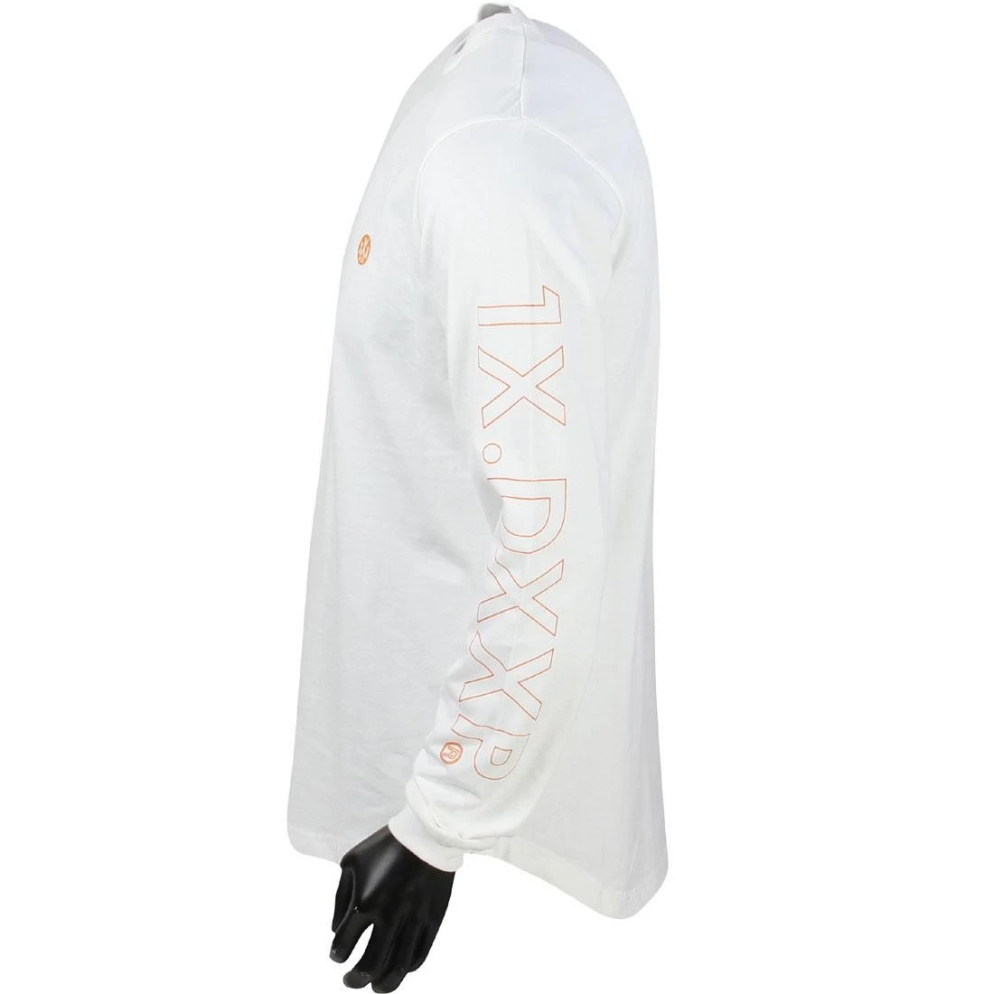 10 Deep Men Dotted Scoop Long Sleeve Tee (white / Off White) 5 10 Deep Men Dotted Scoop Long Sleeve Tee (white / Off White) - Image 3