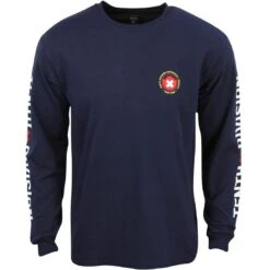 10 Deep Men Rescue Long Sleeve Tee (navy)