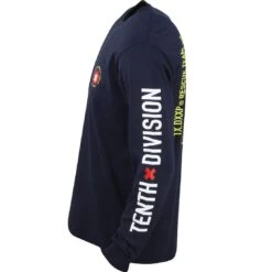 10 Deep Men Rescue Long Sleeve Tee (navy) 7 10 Deep Men Rescue Long Sleeve Tee (navy) -Tees Shop img 2559