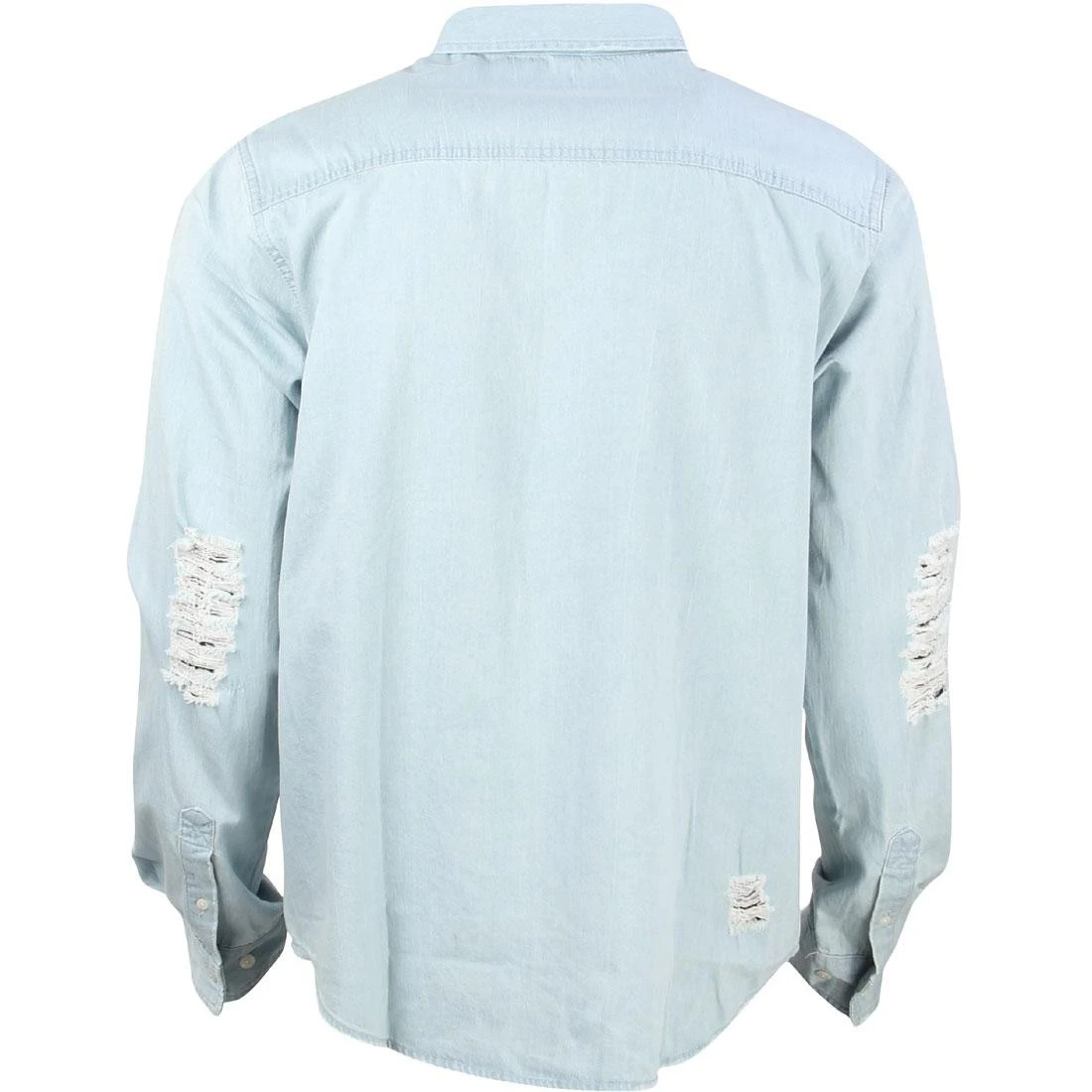 10 Deep Men Destructo Long Sleeve Shirt (blue / Light Damage) 4 10 Deep Men Destructo Long Sleeve Shirt (blue / Light Damage) - Image 2