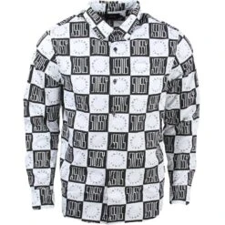 Stussy Men Block Check Shirt (white)
