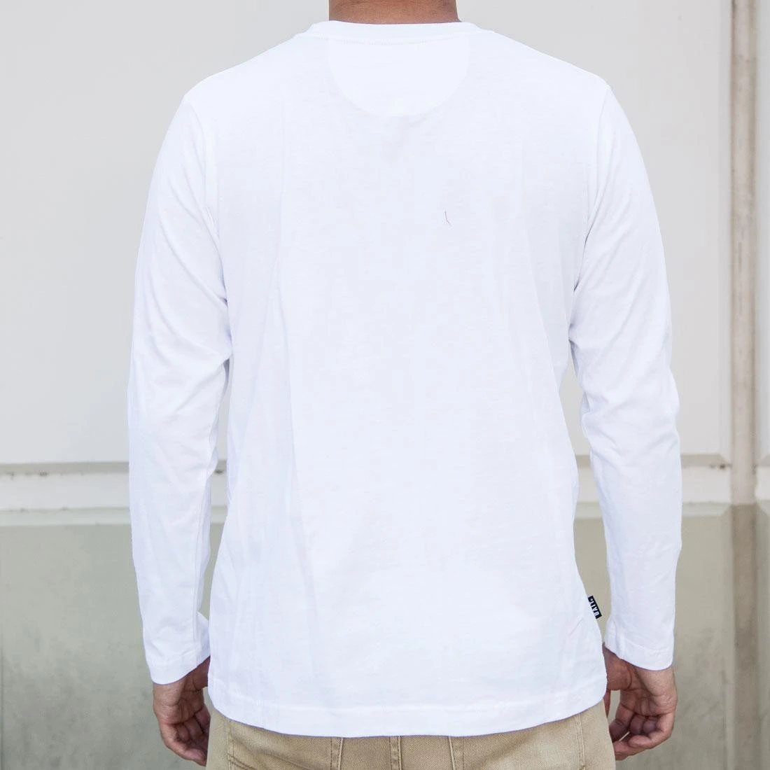 BAIT Men Core Long Sleeve Tee (white) 4 BAIT Men Core Long Sleeve Tee (white) - Image 2