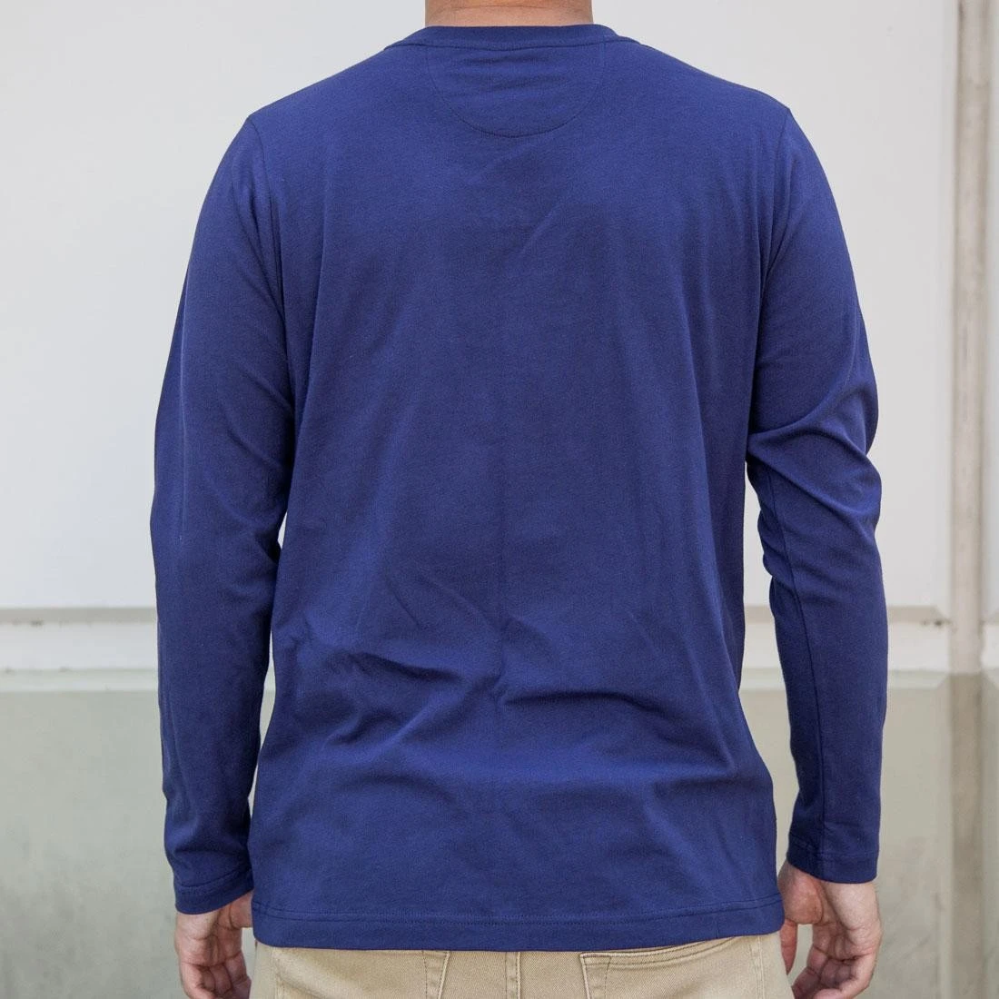 BAIT Men Core Long Sleeve Tee (navy) 4 BAIT Men Core Long Sleeve Tee (navy) - Image 2