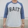 BAIT Men Core Raglan Tee (gray / Navy)