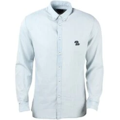Barney Cools Men B Schooled Button Up Shirt (gray / Chambray)