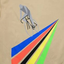 La Carrera Cycling Club Men All Rounder 64 Pigment Dyed Crewneck Sweater (brown / Sand) -Tees Shop lcallro64crwsan 3