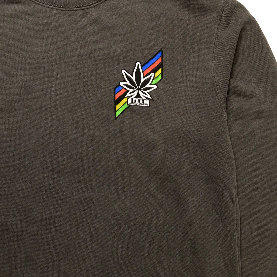 La Carrera Cycling Club Men All Rounder 52 Pigment Dyed Crewneck (black) 4 La Carrera Cycling Club Men All Rounder 52 Pigment Dyed Crewneck (black) - Image 2