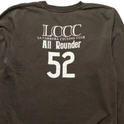 La Carrera Cycling Club Men All Rounder 52 Pigment Dyed Crewneck (black) 12 La Carrera Cycling Club Men All Rounder 52 Pigment Dyed Crewneck (black) -Tees Shop lcallroundcrwbk 5