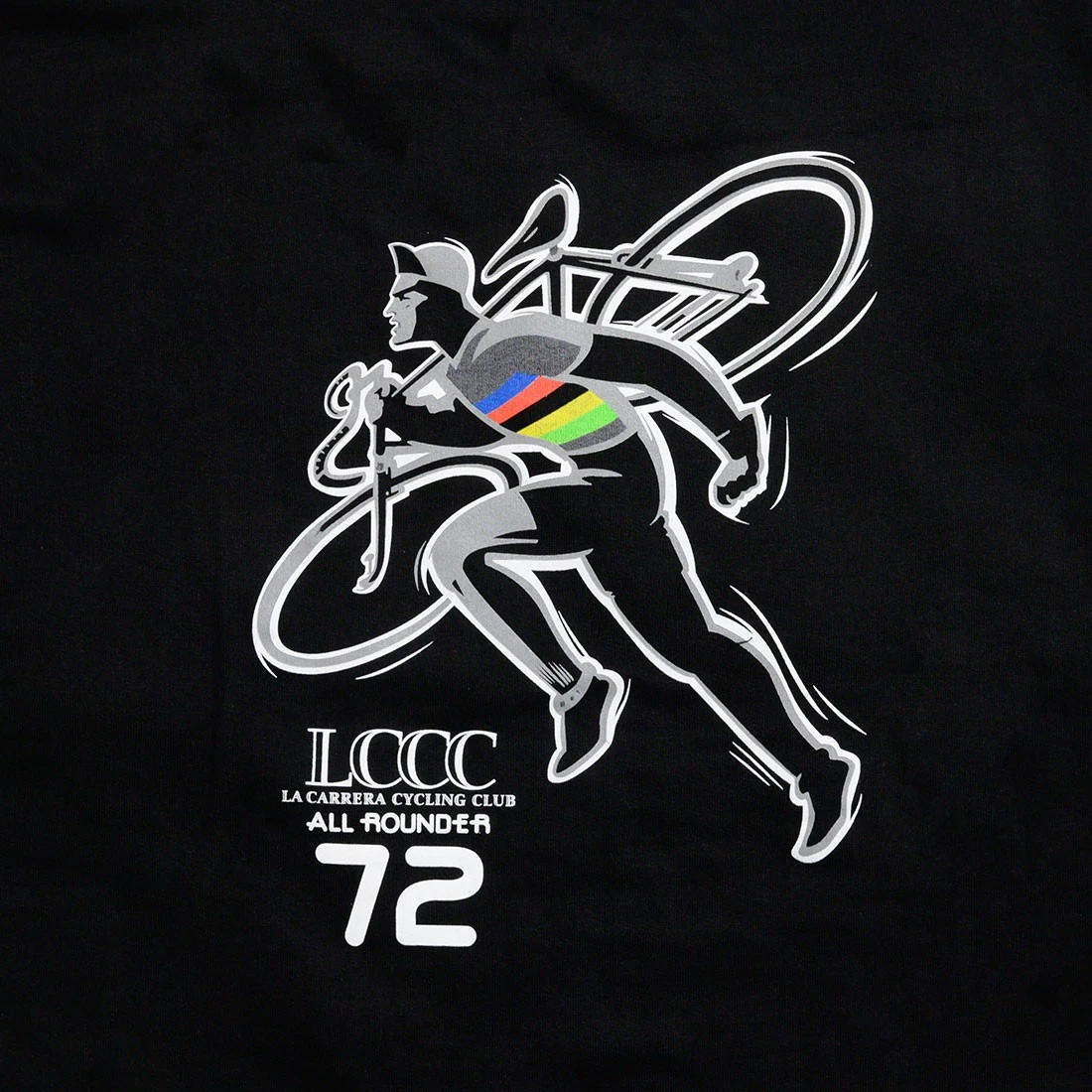 La Carrera Cycling Club Men The Monster Crewneck Sweater (black) 6 La Carrera Cycling Club Men The Monster Crewneck Sweater (black) - Image 4