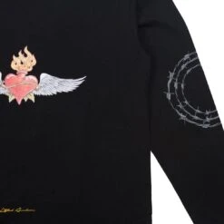 Lifted Anchors Men Better Days Long Sleeve Tee (black) 8 Lifted Anchors Men Better Days Long Sleeve Tee (black) -Tees Shop lfbetterdayslbk 2