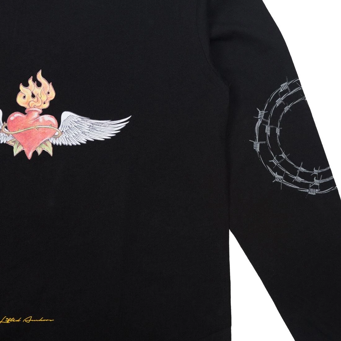 Lifted Anchors Men Better Days Long Sleeve Tee (black) 5 Lifted Anchors Men Better Days Long Sleeve Tee (black) - Image 3