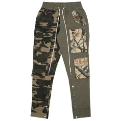 Lifted Anchors Men Harington Split Camo Pants (green / Olive)