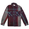 Lifted Anchors Men Interlaced Woven Plaid Shirt (multi) 2 Lifted Anchors Men Interlaced Woven Plaid Shirt (multi) -Tees Shop lfinterlacewmul 1
