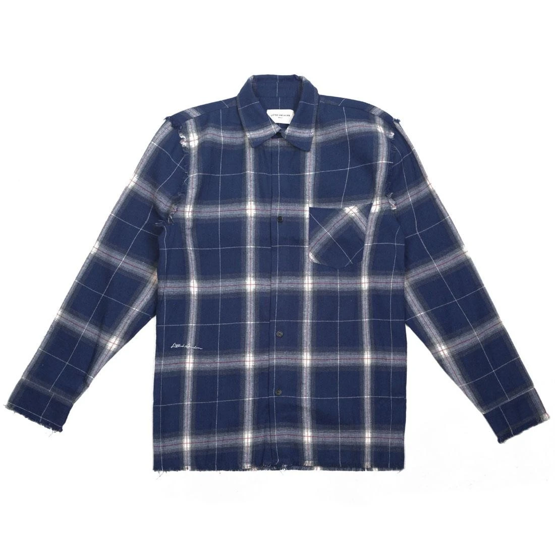 Lifted Anchors Men Furlan Long Sleeve Shirt (navy) 3 Lifted Anchors Men Furlan Long Sleeve Shirt (navy)