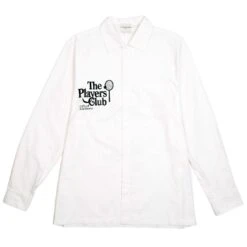 Lifted Anchors Men Social Long Sleeve Button Up (white)