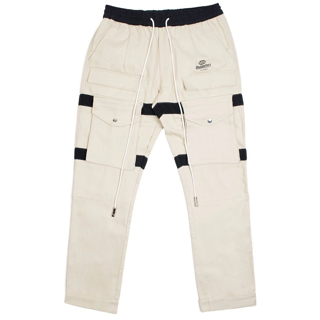 Lifted Anchors Men Turner Velcro Cargo Pants (khaki) 3 Lifted Anchors Men Turner Velcro Cargo Pants (khaki)