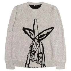 Futura Laboratories Men Pointman Knit Sweater (gray)