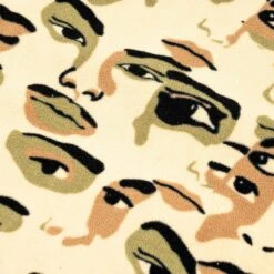 Puma X KidSuper Studios Men Fleece Half- Zip AOP Sweatshirt (khaki) 11 Puma X KidSuper Studios Men Fleece Half- Zip AOP Sweatshirt (khaki) -Tees Shop pu530402 96 5