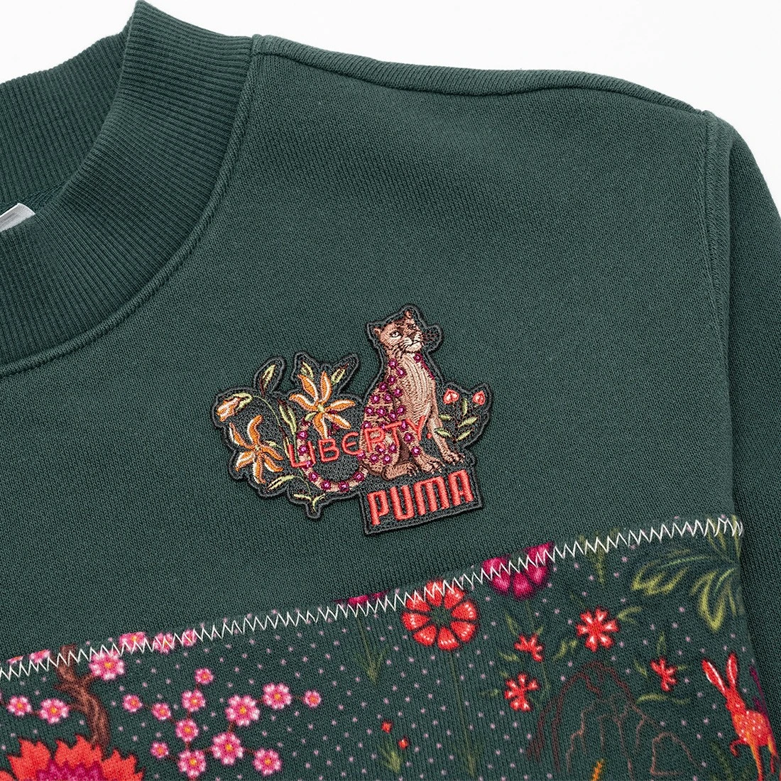 Puma X Liberty Women Crew (green / Green Gables) 4 Puma X Liberty Women Crew (green / Green Gables) - Image 2