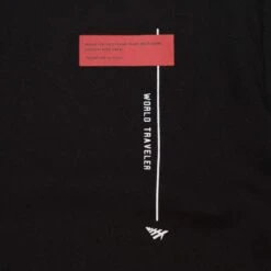 Paper Planes Men Home Long Sleeve Tee (black) -Tees Shop rc1118t201blk 2