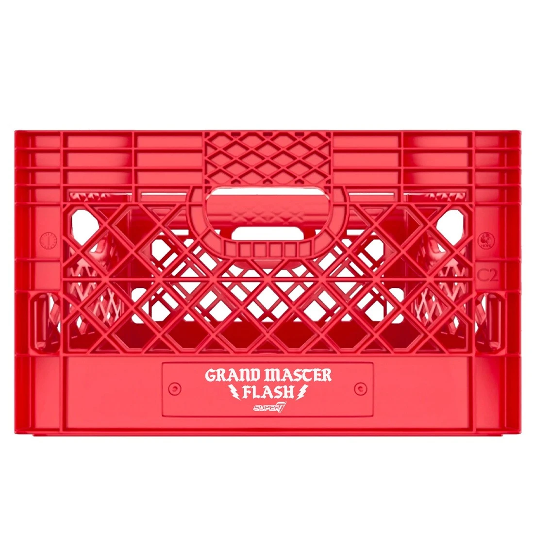 Super7 X Grandmaster Flash Men Crewneck Crate And Toy Kit (red / Multi / Black) 6 Super7 X Grandmaster Flash Men Crewneck Crate And Toy Kit (red / Multi / Black) - Image 4