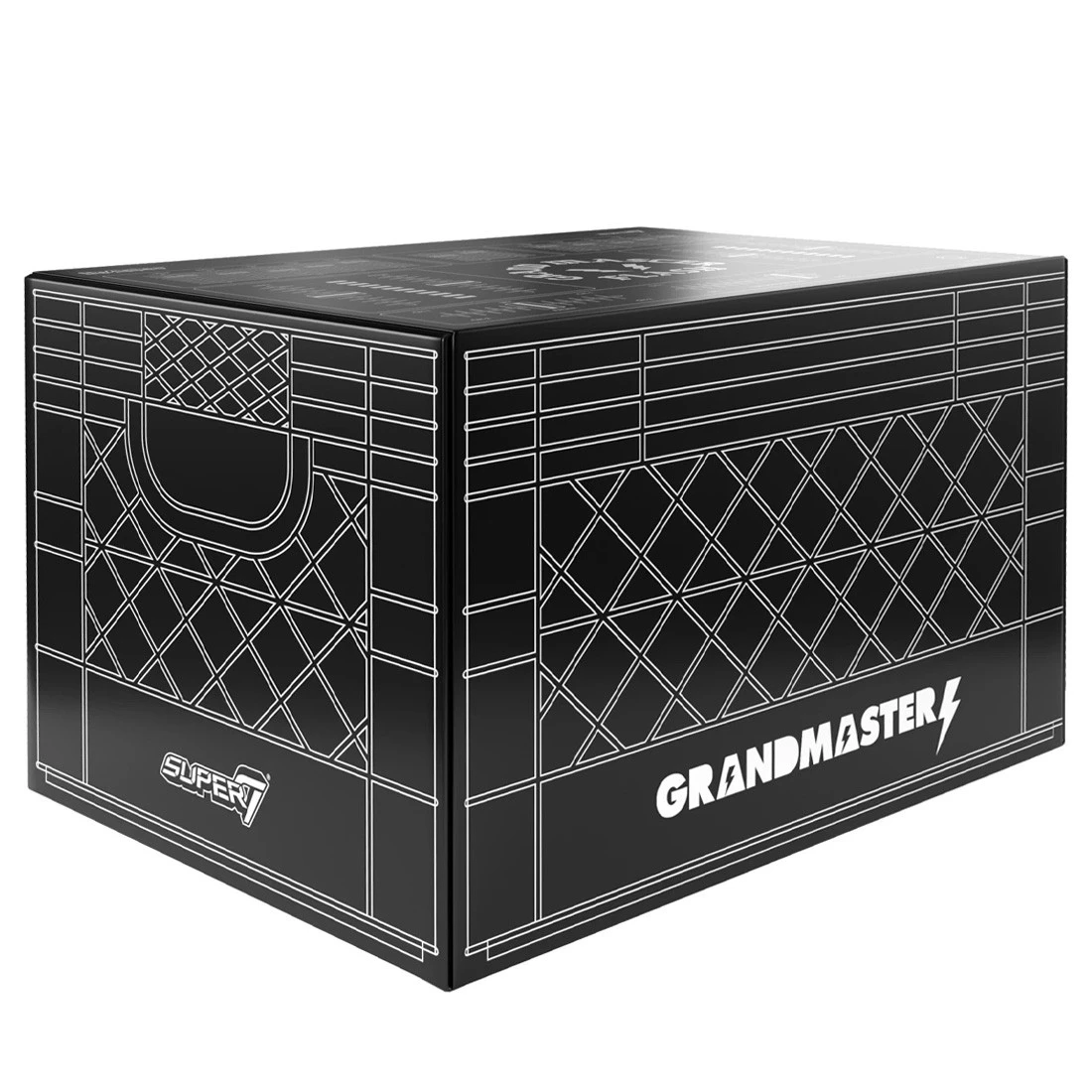 Super7 X Grandmaster Flash Men Crewneck Crate And Toy Kit (red / Multi / Black) 7 Super7 X Grandmaster Flash Men Crewneck Crate And Toy Kit (red / Multi / Black) - Image 5