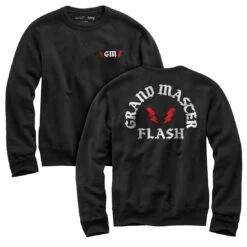 Super7 X Grandmaster Flash Men Crewneck Crate And Toy Kit (red / Multi / Black) 10 Super7 X Grandmaster Flash Men Crewneck Crate And Toy Kit (red / Multi / Black) -Tees Shop sqgmfcrewbundle 5