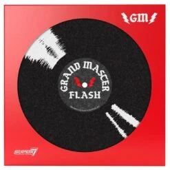 Super7 X Grandmaster Flash Men Crewneck Crate And Toy Kit (red / Multi / Black) 13 Super7 X Grandmaster Flash Men Crewneck Crate And Toy Kit (red / Multi / Black) -Tees Shop sqgmfcrewbundle 6