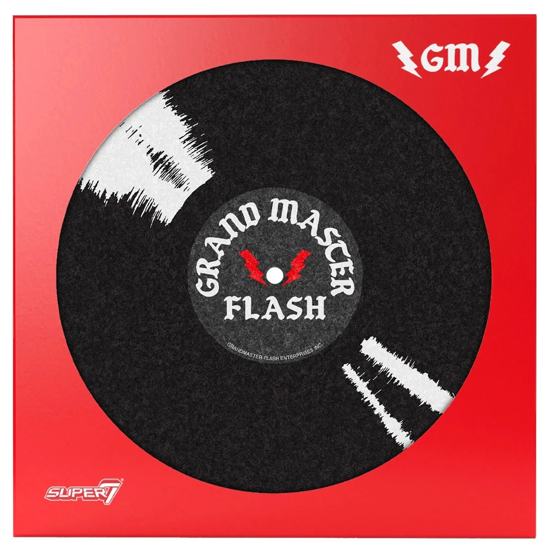 Super7 X Grandmaster Flash Men Crewneck Crate And Toy Kit (red / Multi / Black) 8 Super7 X Grandmaster Flash Men Crewneck Crate And Toy Kit (red / Multi / Black) - Image 6