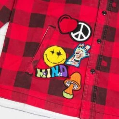 Billionaire Boys Club Men BB Ruckus LS Woven (red) 10 Billionaire Boys Club Men BB Ruckus LS Woven (red) -Tees Shop steven 2473