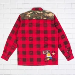Billionaire Boys Club Men BB Ruckus LS Woven (red) 8 Billionaire Boys Club Men BB Ruckus LS Woven (red) -Tees Shop steven 2477