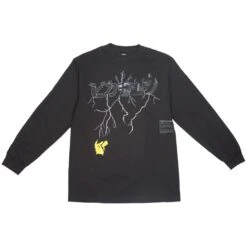 BAIT Exclusive 10 Deep X Pokemon Men Lightning Strike Long Sleeve Tee (black)