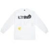 BAIT Exclusive 10 Deep X Pokemon Men Lightning Strike Long Sleeve Tee (white) 2 BAIT Exclusive 10 Deep X Pokemon Men Lightning Strike Long Sleeve Tee (white) -Tees Shop tn191td4170wht 1