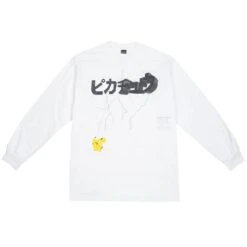 BAIT Exclusive 10 Deep X Pokemon Men Lightning Strike Long Sleeve Tee (white)