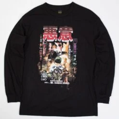 10 Deep Men Death Is Everywhere Long Sleeve Tee (black)
