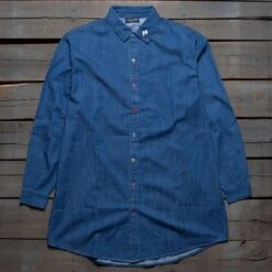 Lazy Oaf Women Sad Rainbow Shirt (blue / Denim)