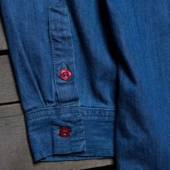 Lazy Oaf Women Sad Rainbow Shirt (blue / Denim) 9 Lazy Oaf Women Sad Rainbow Shirt (blue / Denim) -Tees Shop v07a0958