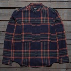 10 Deep Men Mandarin Workshirt (navy)