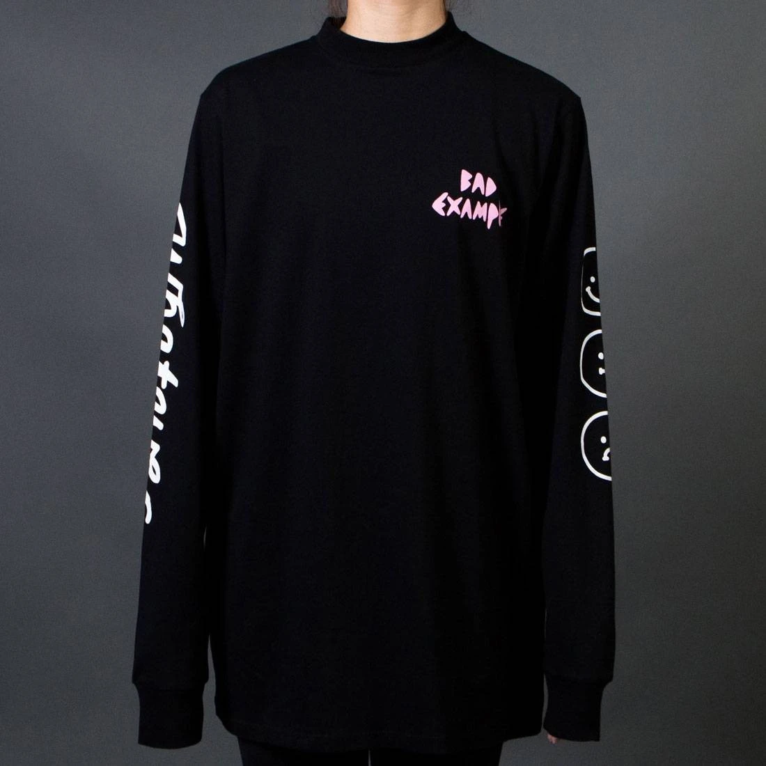 Lazy Oaf Women Whatever Long Sleeve Tee (black) 1S 3 Lazy Oaf Women Whatever Long Sleeve Tee (black) 1S