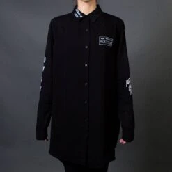 Lazy Oaf Women Remind Me Later Shirt (black)