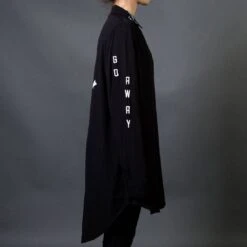 Lazy Oaf Women Remind Me Later Shirt (black) -Tees Shop v07a1246 3