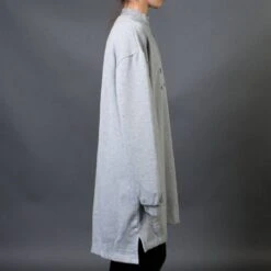 Lazy Oaf Women Boring Zip Up Sweater Dress (gray) 1S -Tees Shop v07a1255 2