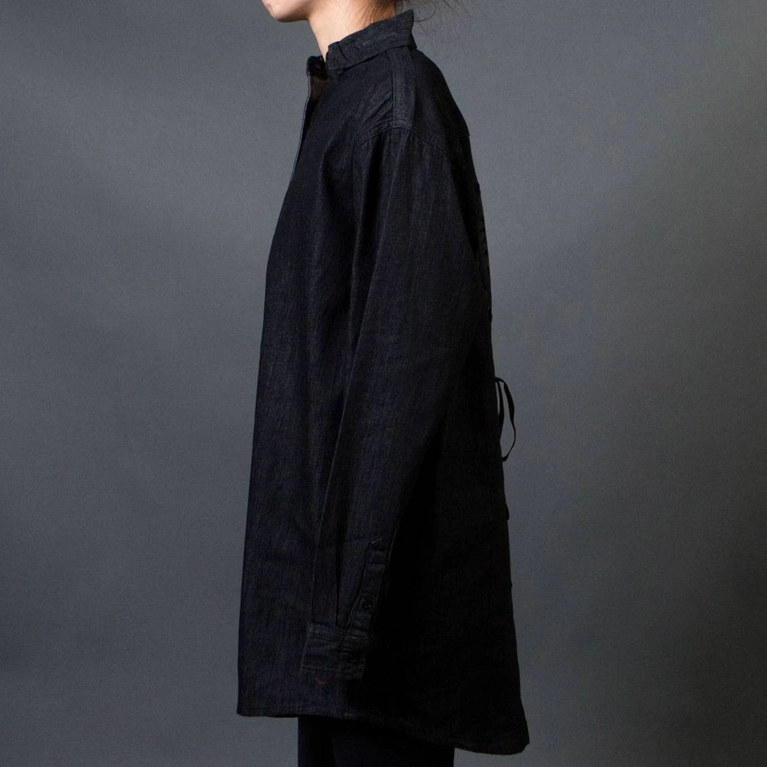 Lazy Oaf Women Sheer Heart Denim Shirt (blue / Denim) 5 Lazy Oaf Women Sheer Heart Denim Shirt (blue / Denim) - Image 3