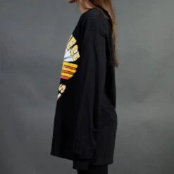 Dimepiece Women Live Girls Longsleeve Tee (black) -Tees Shop v07a4865 1