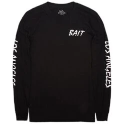 BAIT Men LA Hits Long Sleeve Tee (black)