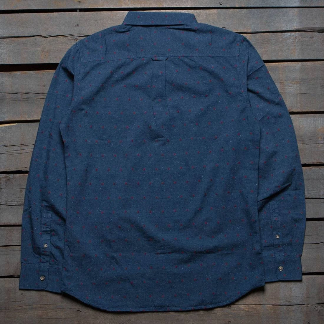 Vans Men Edgewood Woven Shirt (blue) 4 Vans Men Edgewood Woven Shirt (blue) - Image 2