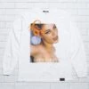Dimepiece Women Enchanted Long Sleeve Tee (white) -Tees Shop v07a6226 1