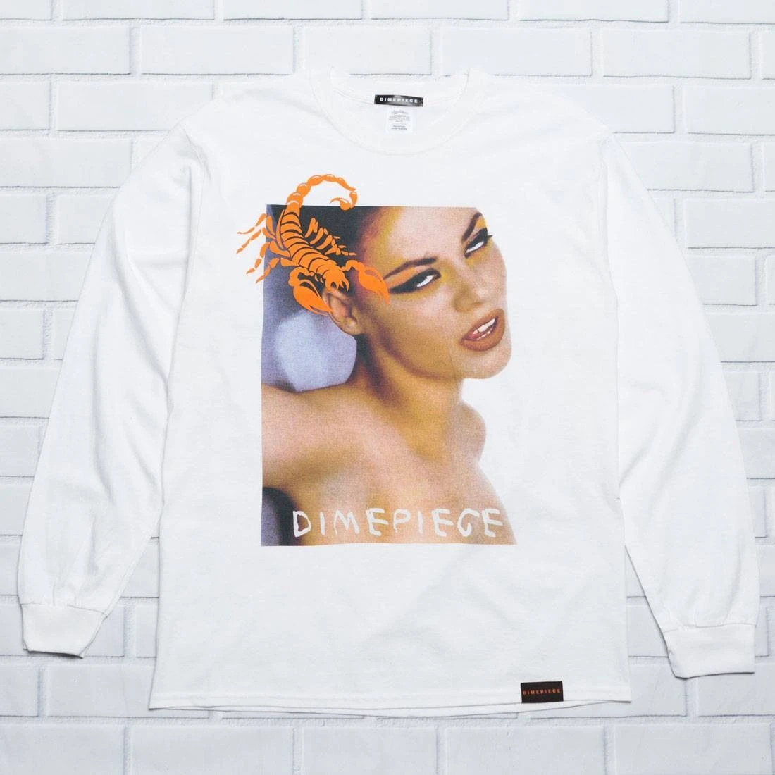 Dimepiece Women Enchanted Long Sleeve Tee (white) 3 Dimepiece Women Enchanted Long Sleeve Tee (white)