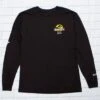 BAIT X Jurassic Park Men Damage Control Long Sleeve Tee (black)
