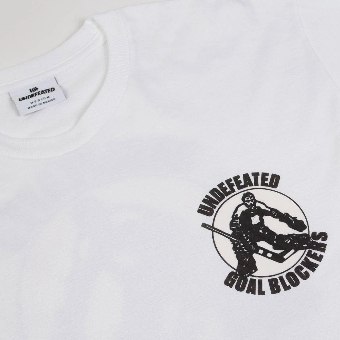 Undefeated Men Goal Blockers LS Tee (white) 5 Undefeated Men Goal Blockers LS Tee (white) - Image 3
